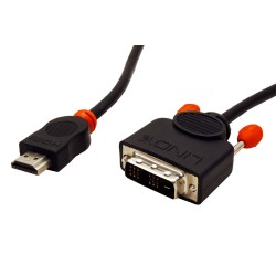 Lindy DVI-HDMI kabel,...